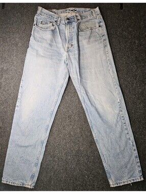 VINTAGE 90s Gap Denim Mens Easy Fit Best Basics Jeans Made In USA 34x32 Men’s